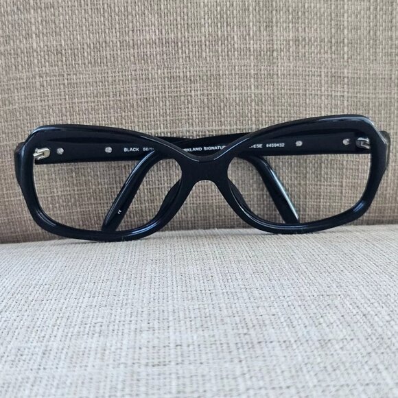 Kirkland Signature Women Glasses/Eyeglasses Frame Crystals Accent Arms CORTESE - Picture 3 of 11